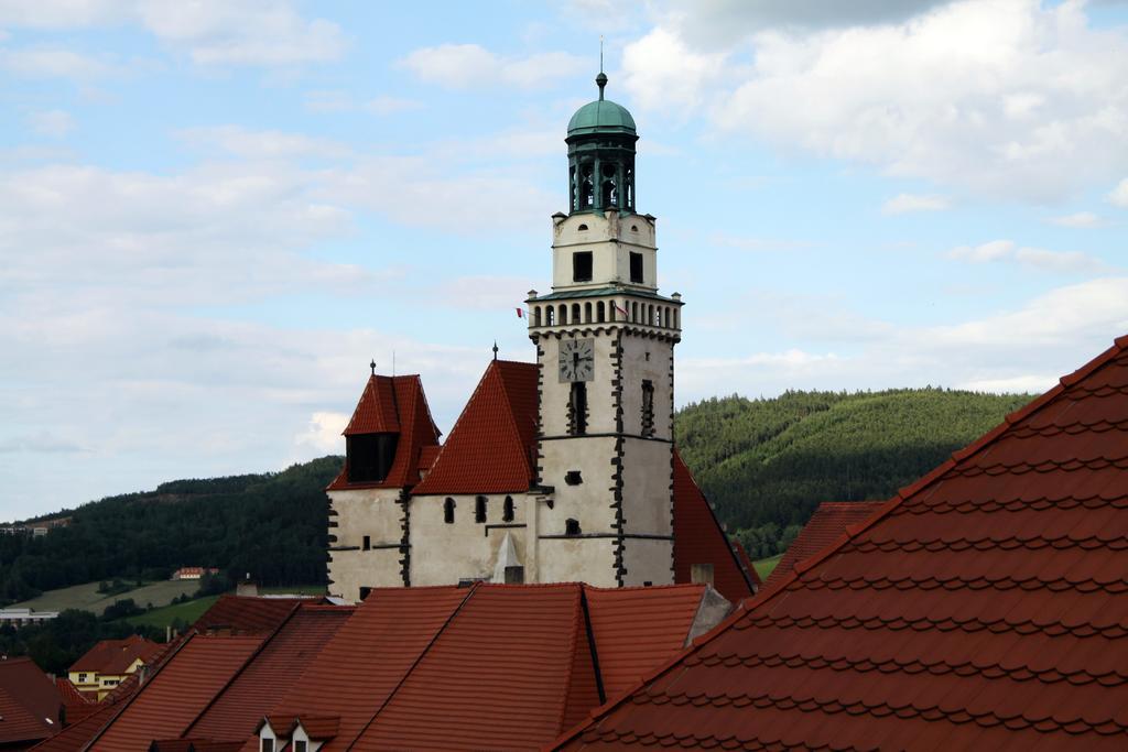 Hotel Koruna Prachatice Exterior foto